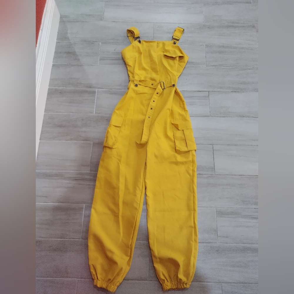 Yellow Women's Jumpsuit